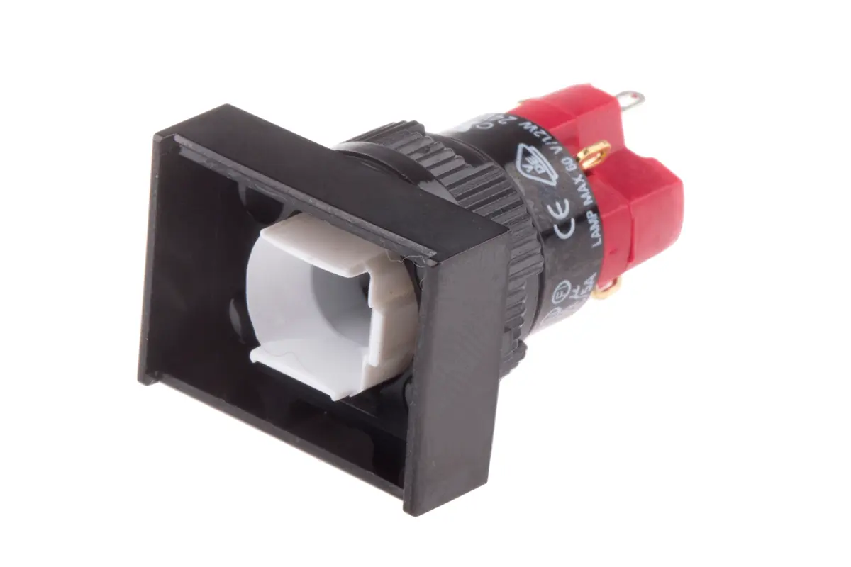 Produktfoto 1 von RS PRO Druckschalter Beleuchtet Rastend Panel Ø 16 mm, 1-poliger Umschalter / 5A 250 V ac