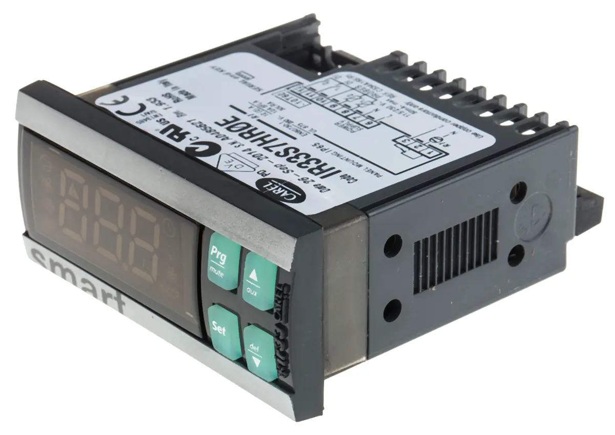 Carel ir33 smart PID Temperaturregler Frontplattenmontage 3, 1 x Relais Ausgang/ Potentialfreier Kontakt, PTC Eingang