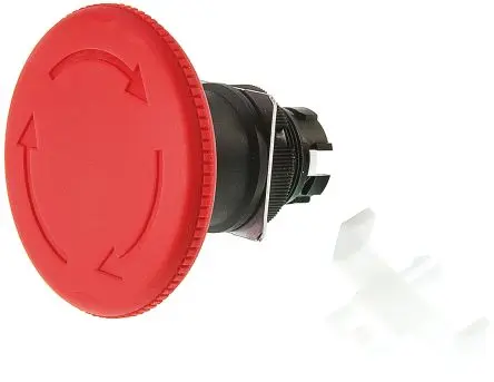 Produktfoto 1 von Omron A22E Not-Aus-Schalter, Rot, Dreh-Reset, Kunststoff, IP65, 60 mm beleuchtet