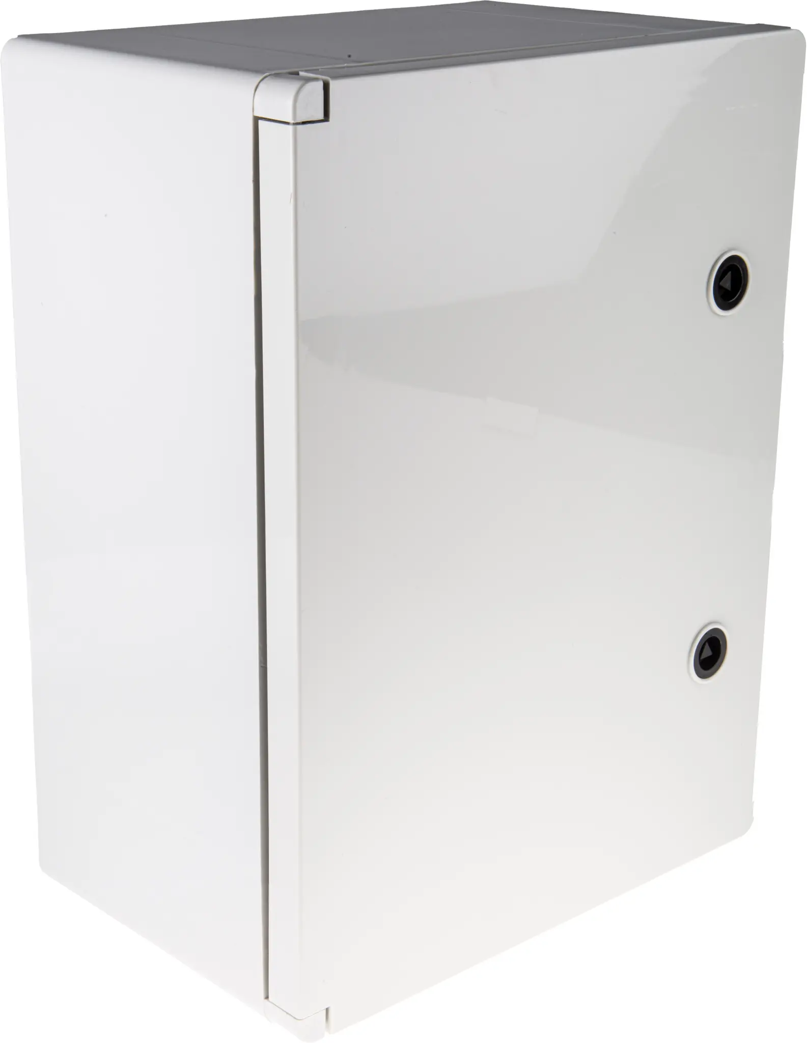 Produktfoto 1 von RS PRO ABS Wandanschlusskasten Grau IP65, HxBxT 400 mm, 300 mm x 195 mm