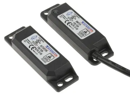 Produktfoto 1 von Omron F3S-TGR-N_C Magnetisch 5-m-Kabel Berührungsloser Sicherheitsschalter 24V dc aus Kunststoff, 2 Öffner, Schließer