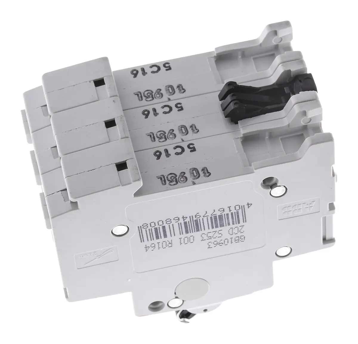 Produktfoto 1 von ABB S200 Miniaturüberlastschalter Typ C, Pol 3-polig 16 A 400 V ac, Abschaltvermögen 6 kA System Pro M Compact