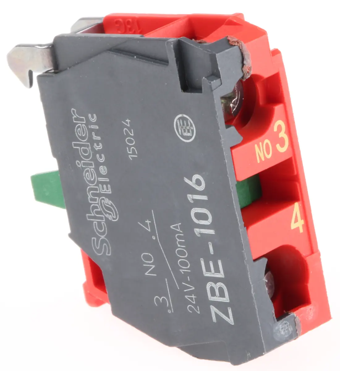 Produktfoto 1 von Schneider Electric Harmony Kontaktblock 1 Schließer 60V Schraubanschlussklemme