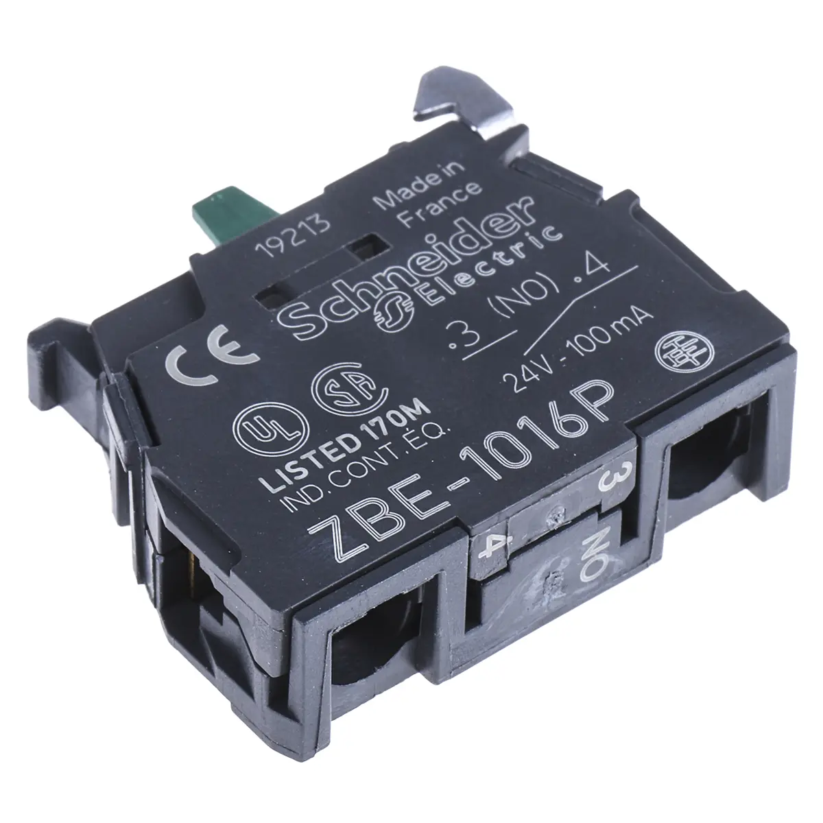 Produktfoto 1 von Schneider Electric Harmony Kontaktblock 1 Schließer Schraubanschlussklemme