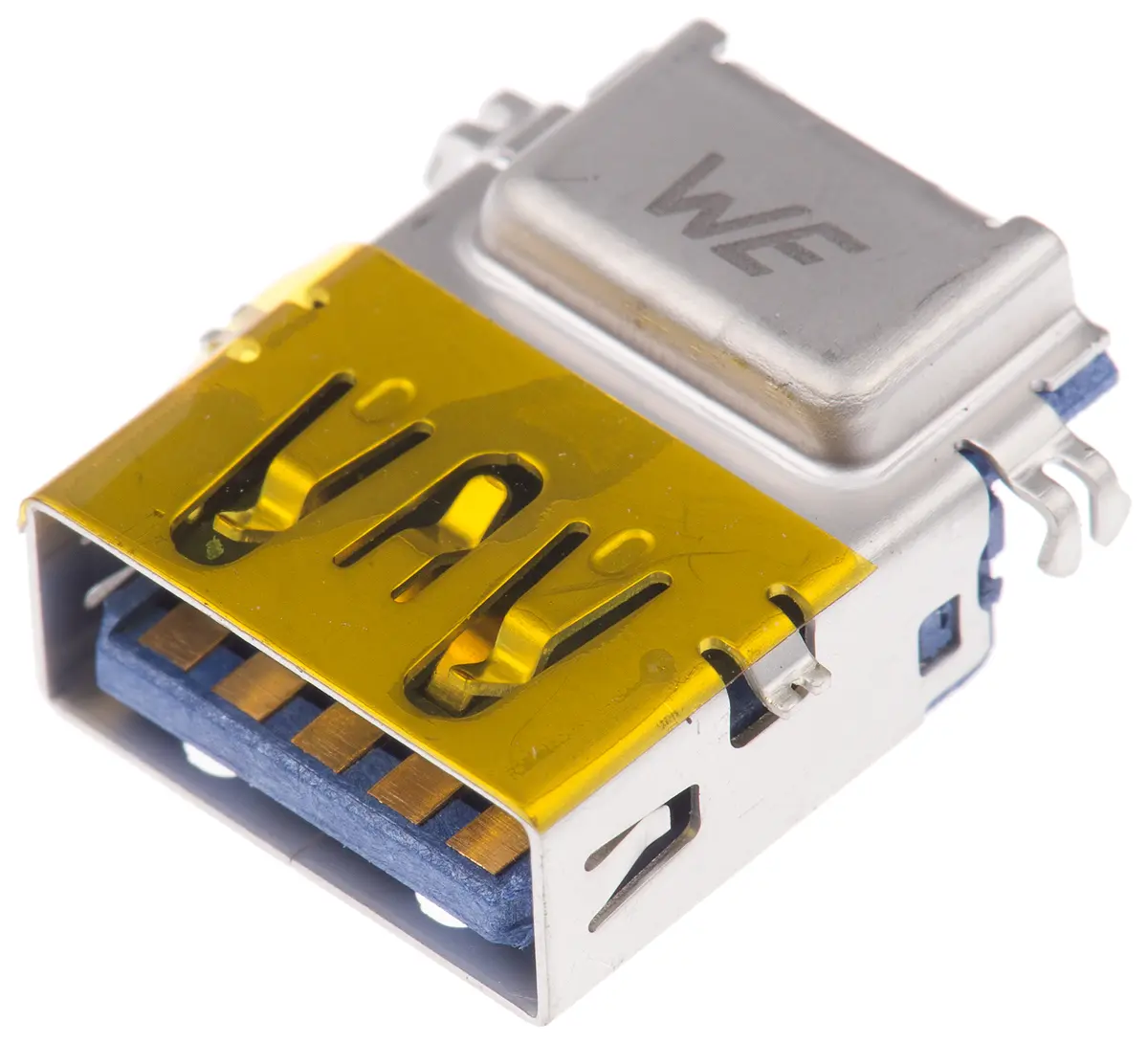 Wurth Elektronik, gewinkelt WR-COM USB-Steckverbinder Buchse USB Typ A 1, Durchsteckmontage USB 3.0