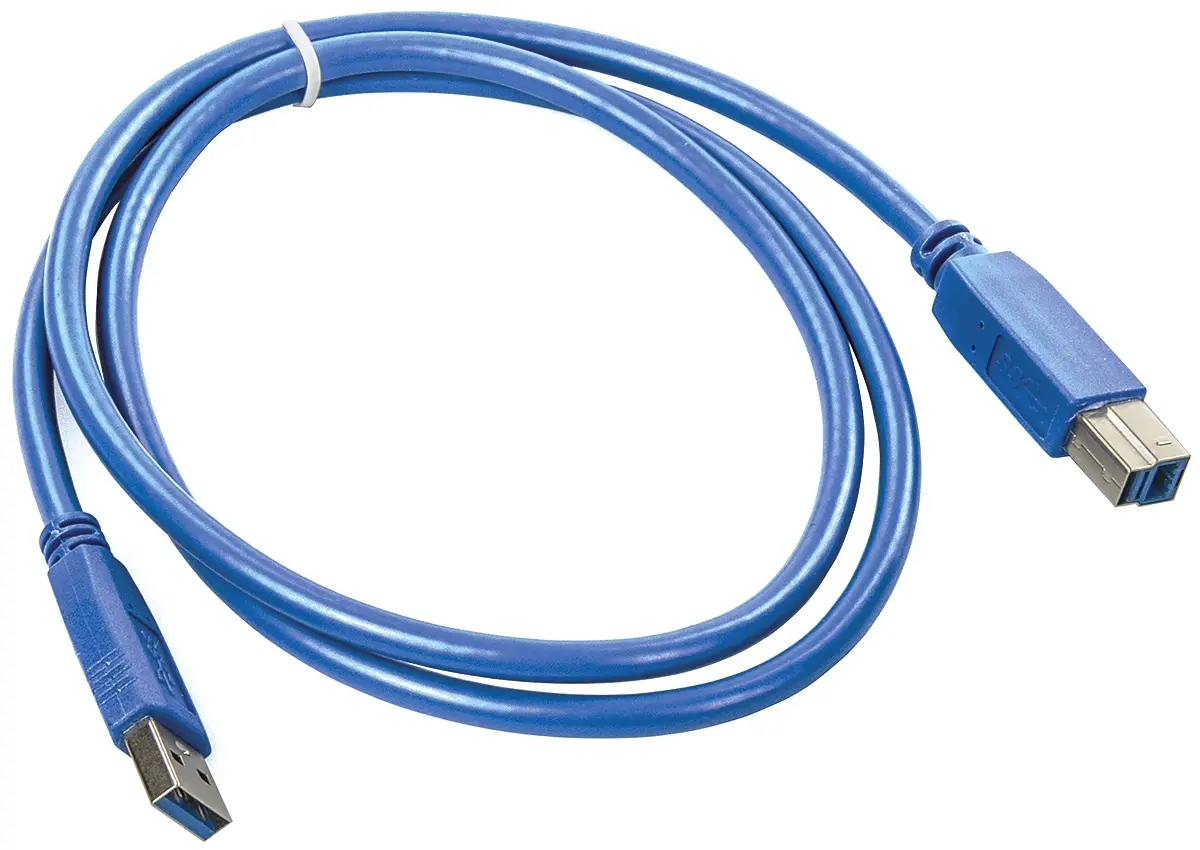 Produktfoto 1 von Wurth Elektronik USB-Kabel, USBA / USB B, 1m USB 3.0 Blau