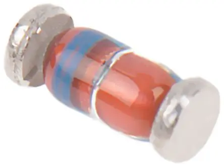Produktfoto 1 von Taiwan Semiconductor Zenerdiode Einfach 1 Element/Chip Oberfläche 5.1 V 5 % / 500 mW max, SOD-80 2-Pin
