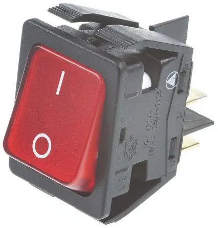 Produktfoto 1 von Arcolectric Panel Wippschalter DPST Ein-Aus Ein-Aus, 16A Beleuchtet, IP40