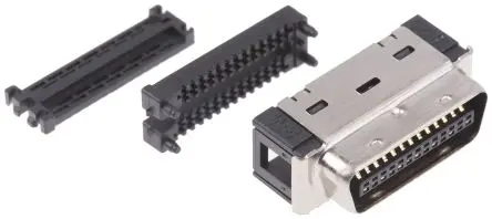 Produktfoto 1 von 3M 101 IDC-Steckverbinder Stecker, gewinkelt, 26-polig Kabel / 4-reihig