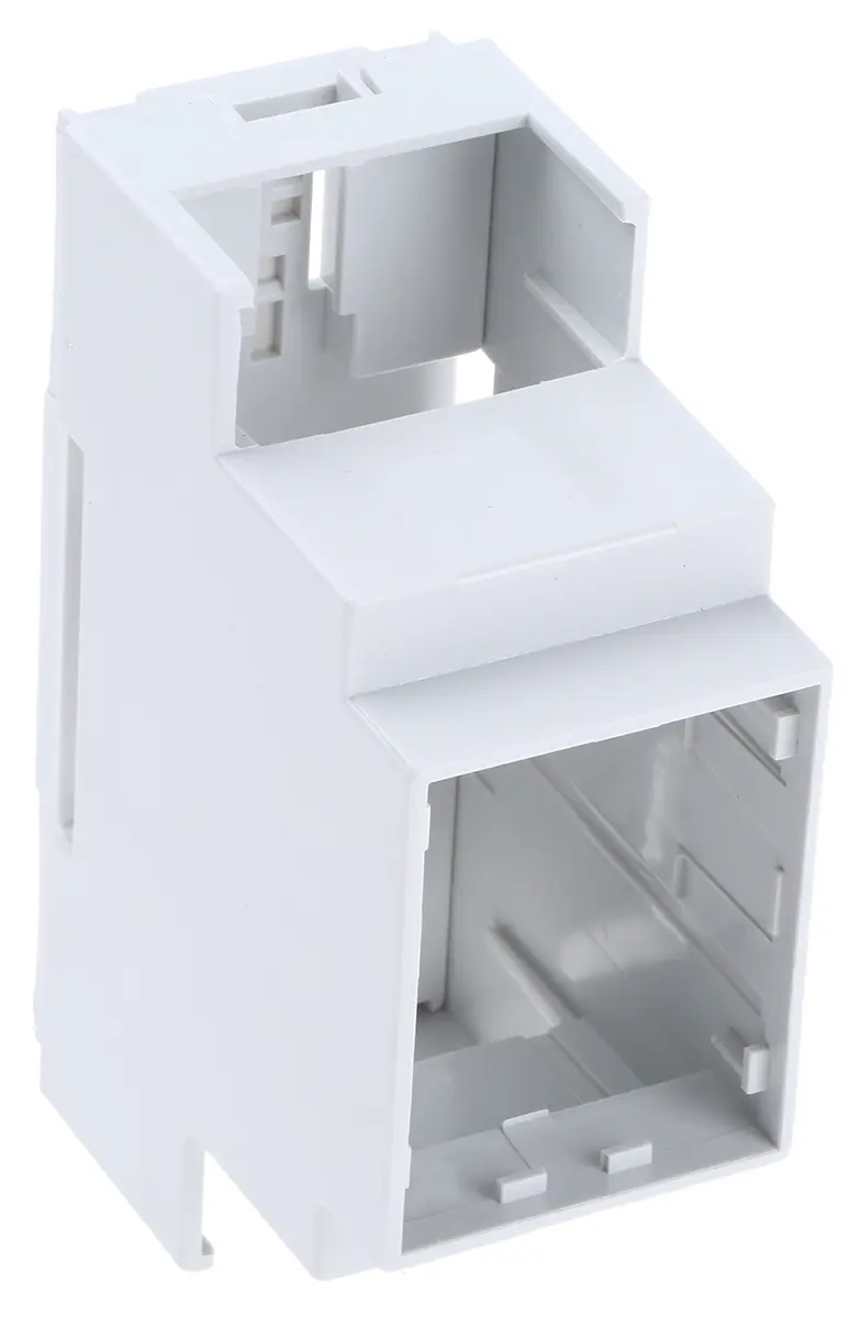Produktfoto 1 von CAMDENBOSS DIN-Schienengehäuse, Geh.Mat. Polycarbonat 90 mm 36 mm, Grau, Modulares Gehäuse 58 mm, Serie CNMB