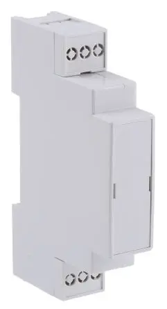 CAMDENBOSS DIN-Schienengehäuse, Geh.Mat. Polycarbonat 90 mm 17.5 mm, Grau, Modulares Gehäuse 58mm, Serie CNMB