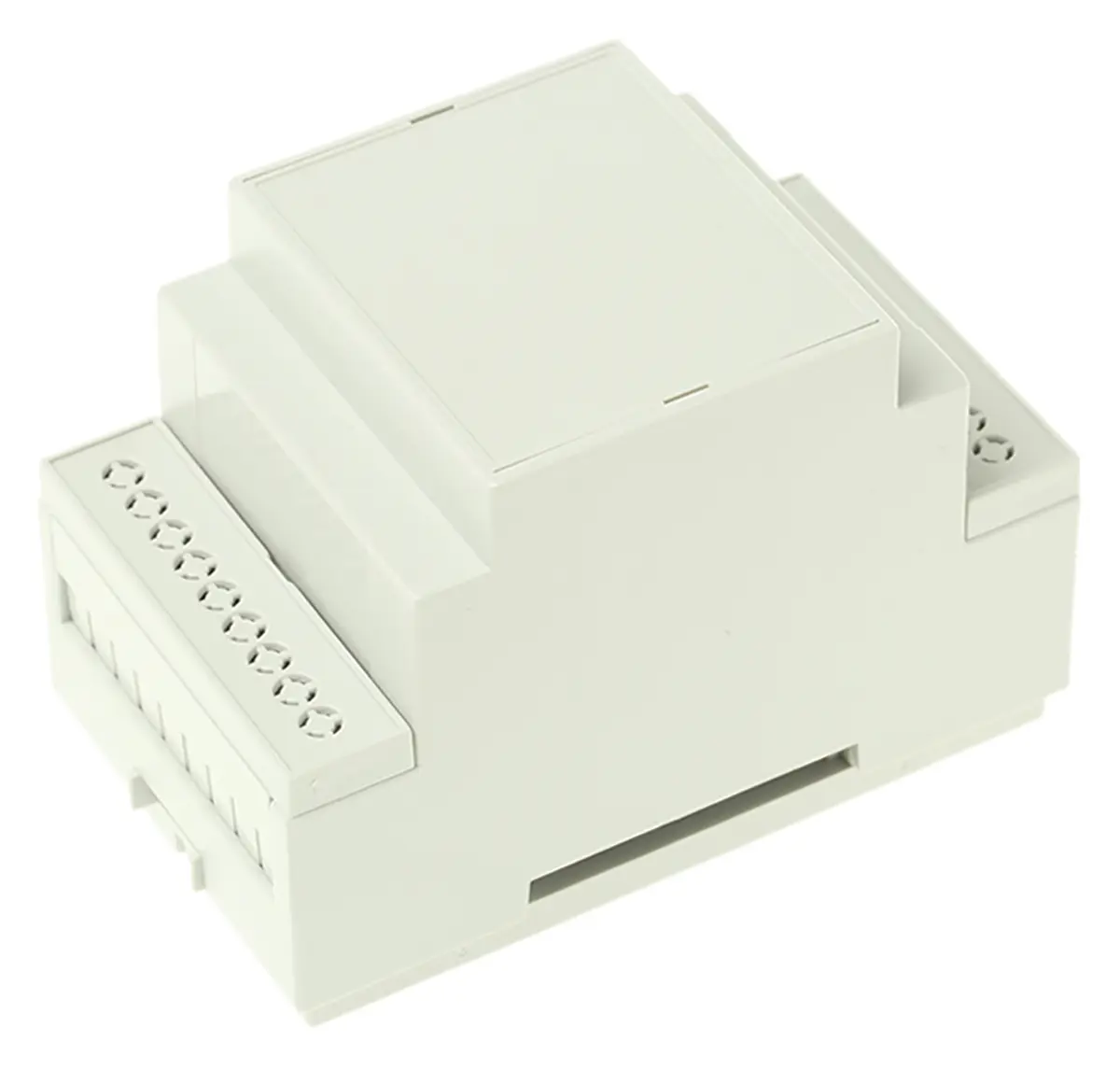 Produktfoto 1 von CAMDENBOSS DIN-Schienengehäuse, Geh.Mat. Polycarbonat 90 mm 53 mm, Grau, Modulares Gehäuse 58 mm, Serie CNMB