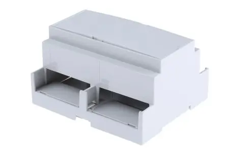 Produktfoto 1 von CAMDENBOSS DIN-Schienengehäuse, Geh.Mat. Polycarbonat 90 mm 106 mm, Grau, Modulares Gehäuse 58mm, Serie CNMB
