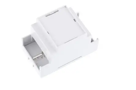 Produktfoto 1 von CAMDENBOSS DIN-Schienengehäuse, Geh.Mat. Polycarbonat 90 mm 53 mm, Grau, feste Oberteil 58mm, Serie CNMB