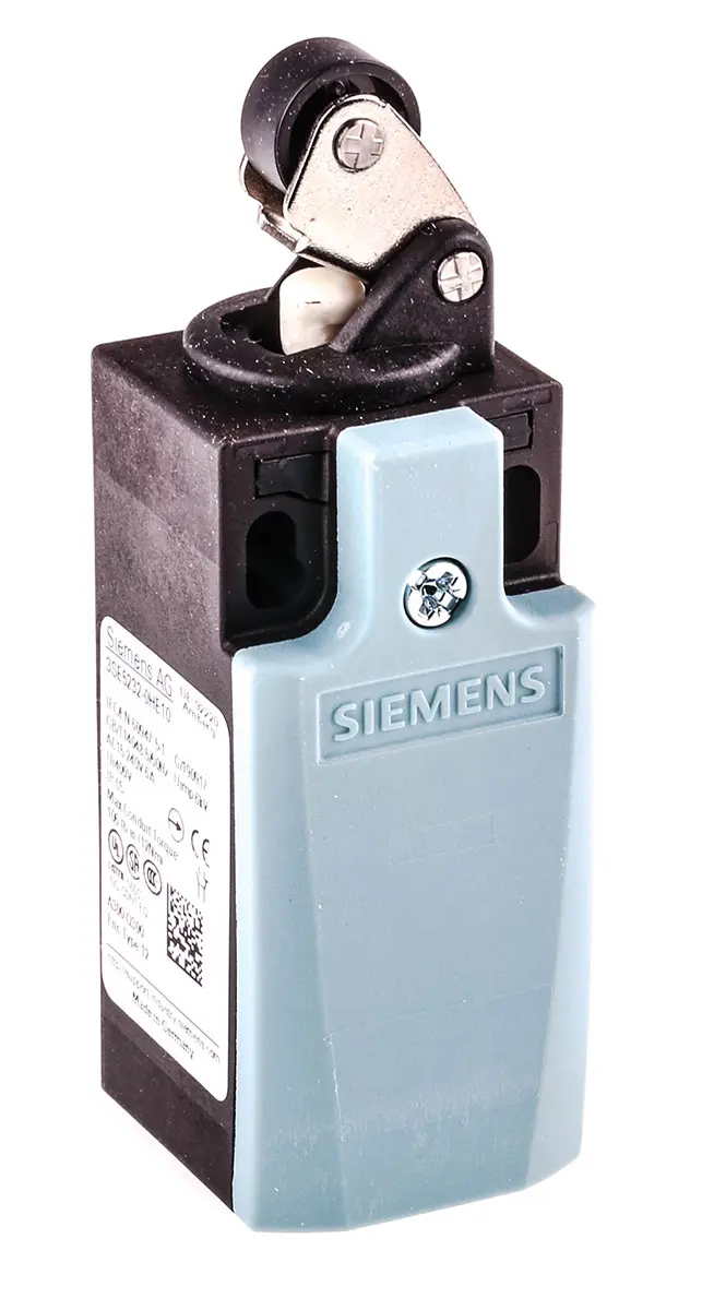 Produktfoto 1 von Siemens 3SE5 Verriegelungsschalter, Rollenhebel, DPST, Schließer/Öffner, IP 65, Kunststoff Anschluss M20
