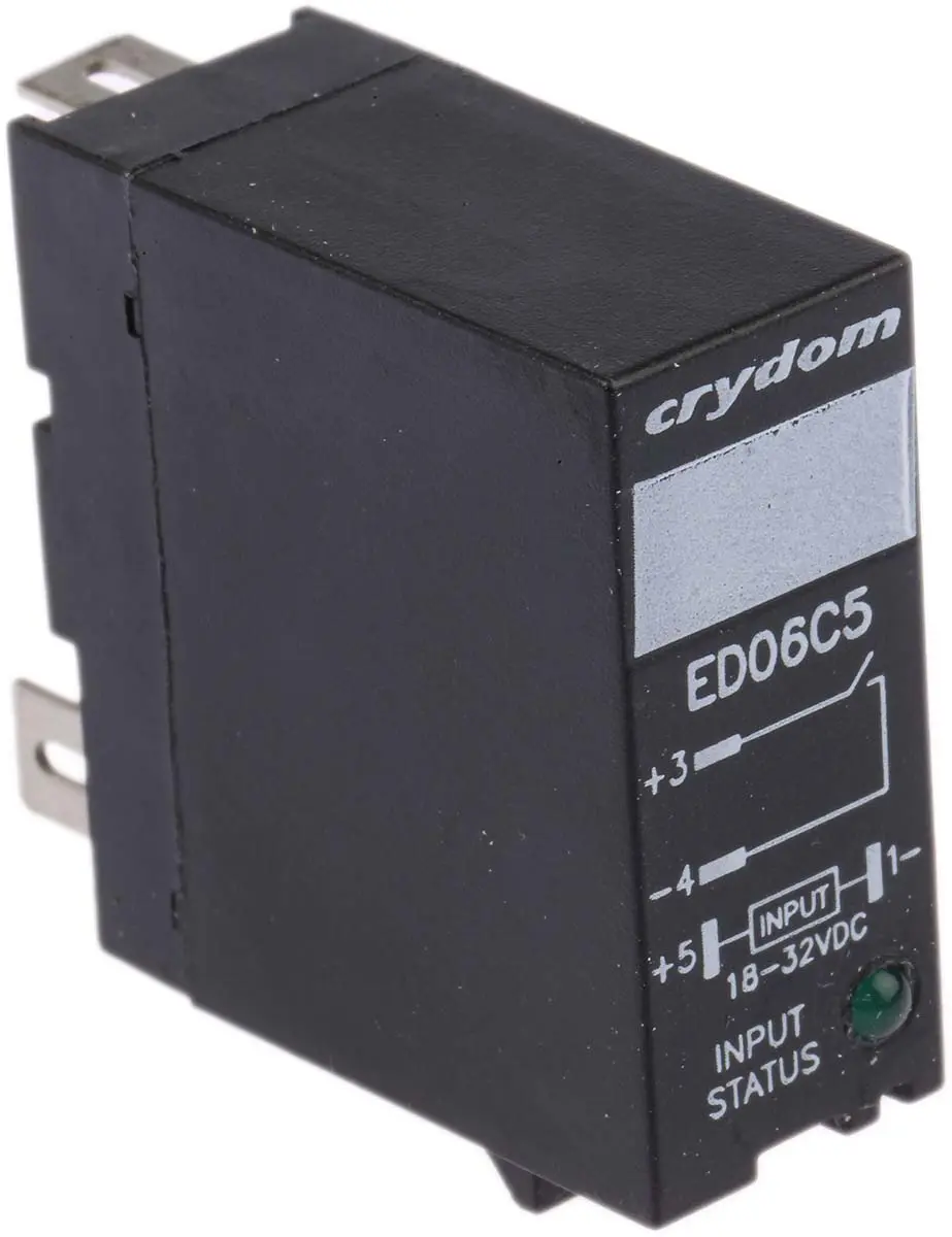 Sensata Crydom ED DIN-Schienen Halbleiterrelais DC, 1-poliger Schließer 48 Vdc / 5 A