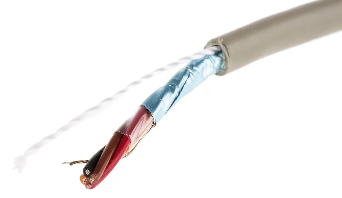 Produktfoto 1 von Alpha Wire Pro-Tekt Datenkabel 0.35 mm² 50 m Ø 4.88 mm Polyvinylchlorid isoliert Grau