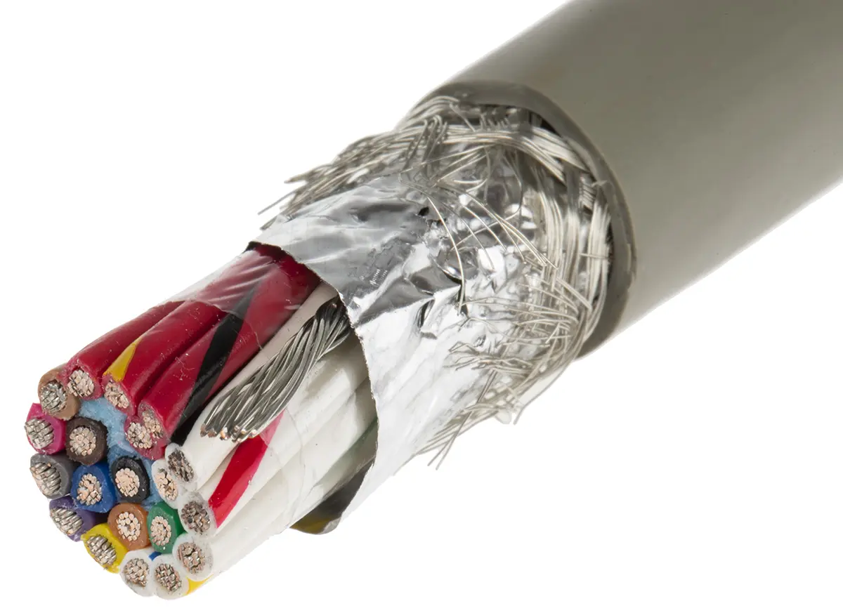 Produktfoto 1 von Alpha Wire Pro-Tekt Datenkabel 0.81 mm² 50 m Ø 12.98 mm Polyvinylchlorid isoliert Grau