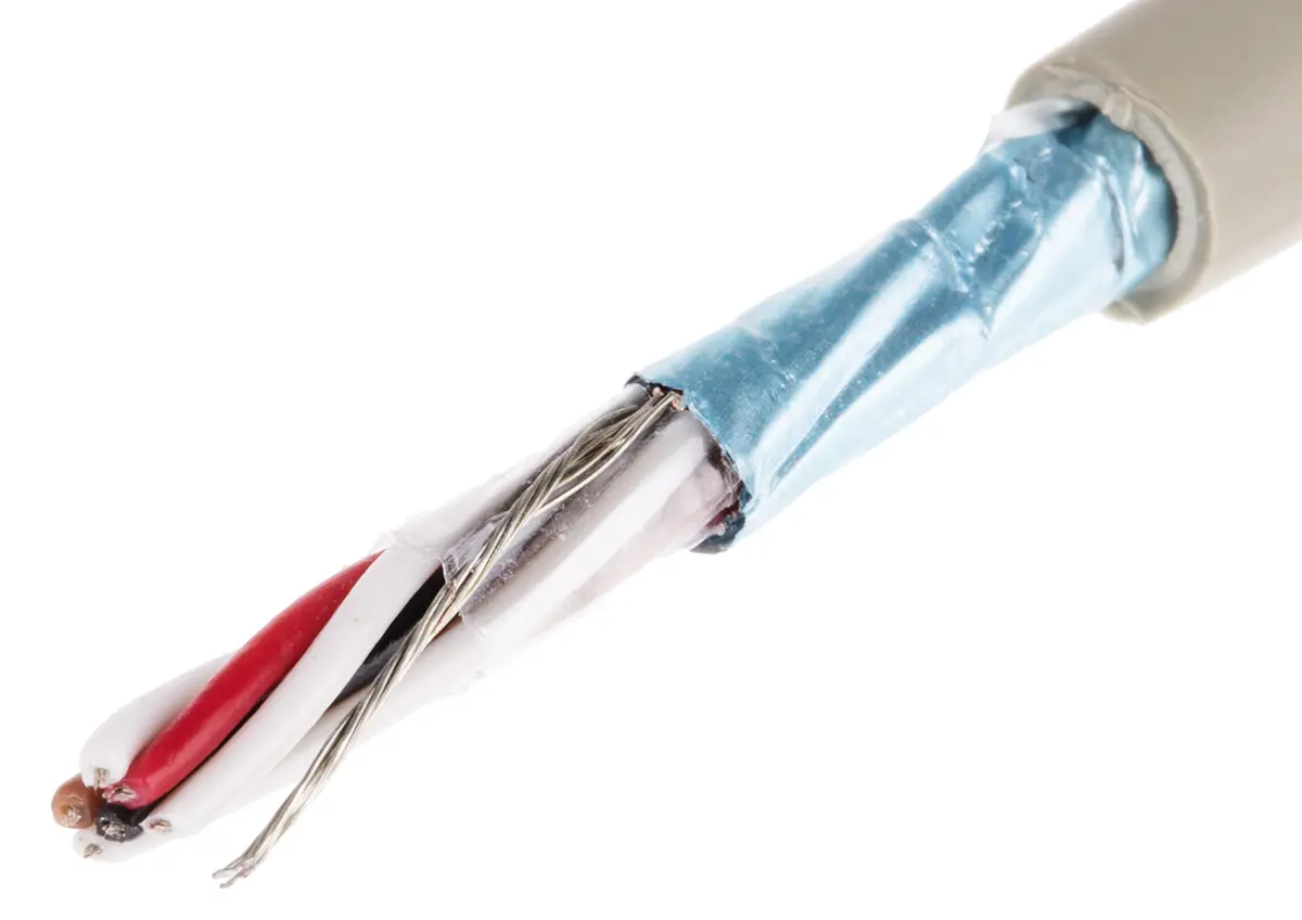 Produktfoto 1 von Alpha Wire Pro-Tekt Datenkabel, 3-paarig 0.56 mm² 50 m Ø 8.1 mm Polyvinylchlorid isoliert Grau
