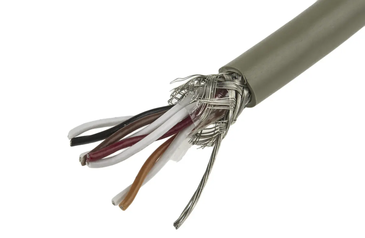 Produktfoto 1 von Alpha Wire Pro-Tekt Datenkabel, 4-paarig 0.14 mm² 50 m Ø 6.2 mm Polyvinylchlorid isoliert Grau