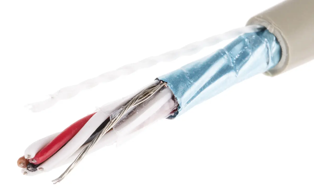 Alpha Wire Pro-Tekt Datenkabel, 3-paarig 0.14 mm² 50 m Ø 5.31 mm Polyvinylchlorid isoliert Grau