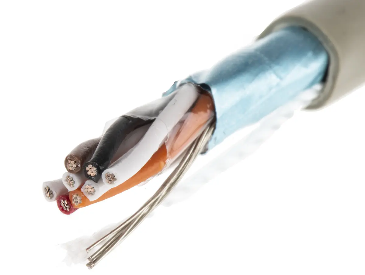 Produktfoto 1 von Alpha Wire Pro-Tekt Datenkabel, 4-paarig 0.14 mm² 50 m Ø 5.74 mm Polyvinylchlorid isoliert Grau