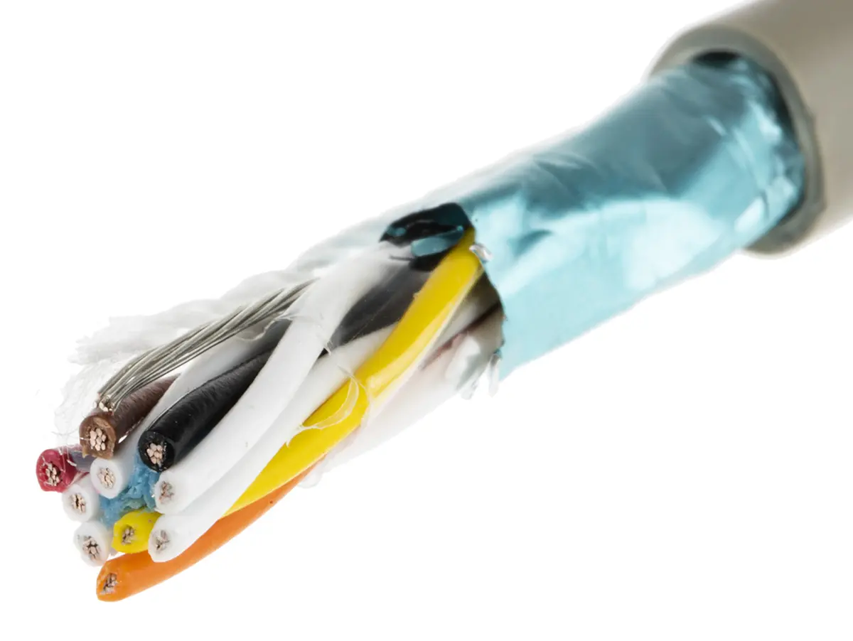 Alpha Wire Pro-Tekt Datenkabel, 5-paarig 0.23 mm² 50 m Ø 6.78 mm Polyvinylchlorid isoliert Grau