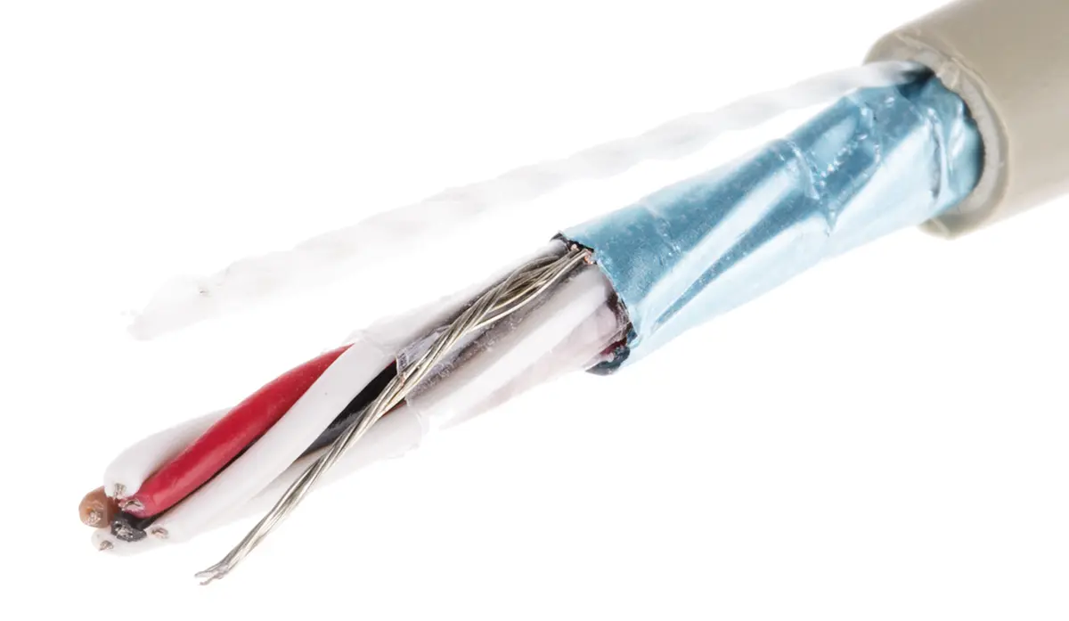 Produktfoto 1 von Alpha Wire Pro-Tekt Datenkabel, 3-paarig 0.23 mm² 50 m Ø 5.77 mm Polyvinylchlorid isoliert Grau