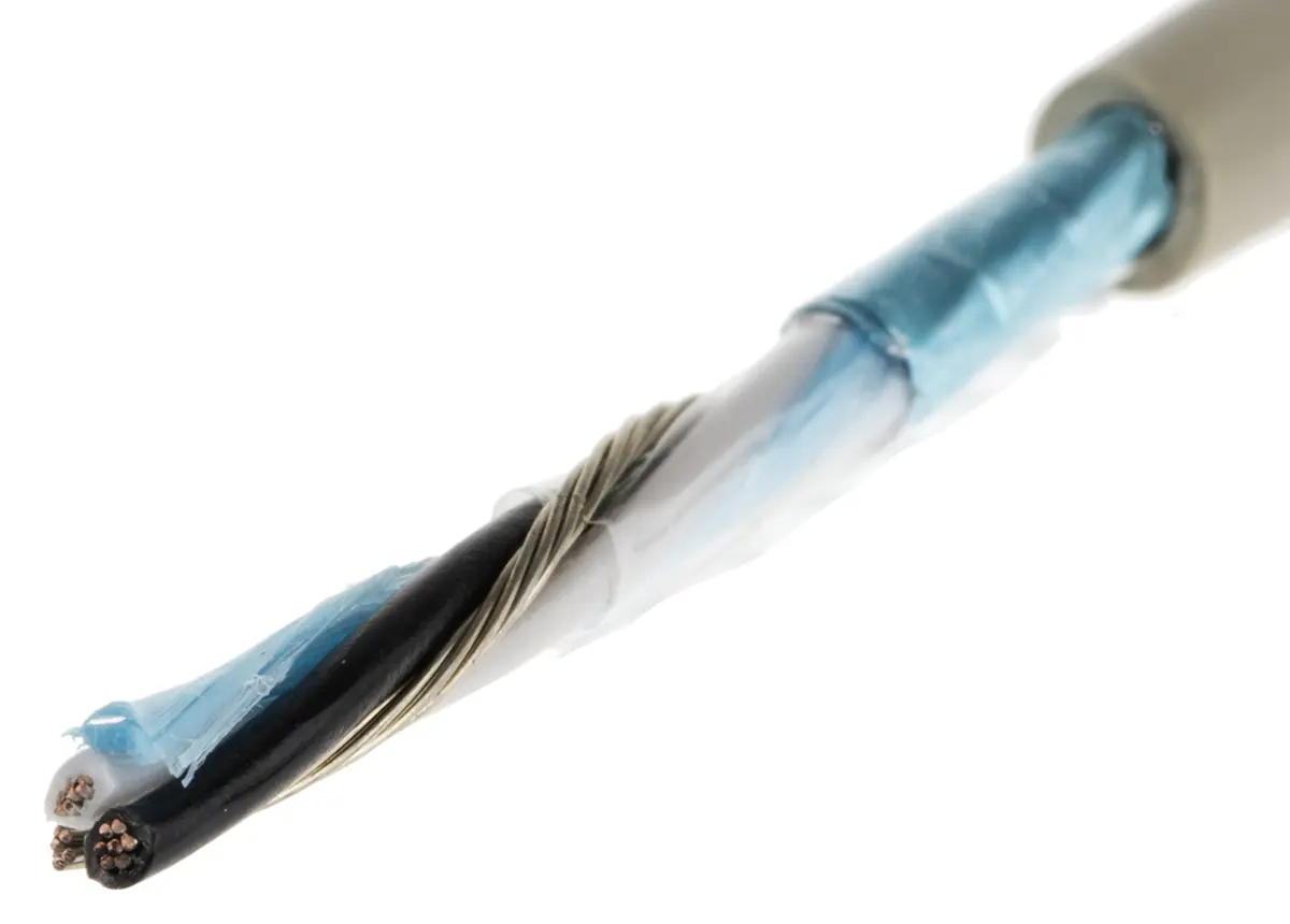 Produktfoto 1 von Alpha Wire Pro-Tekt Datenkabel, 1-paarig 0.35 mm² 50 m Ø 4.34 mm Polyvinylchlorid isoliert Grau