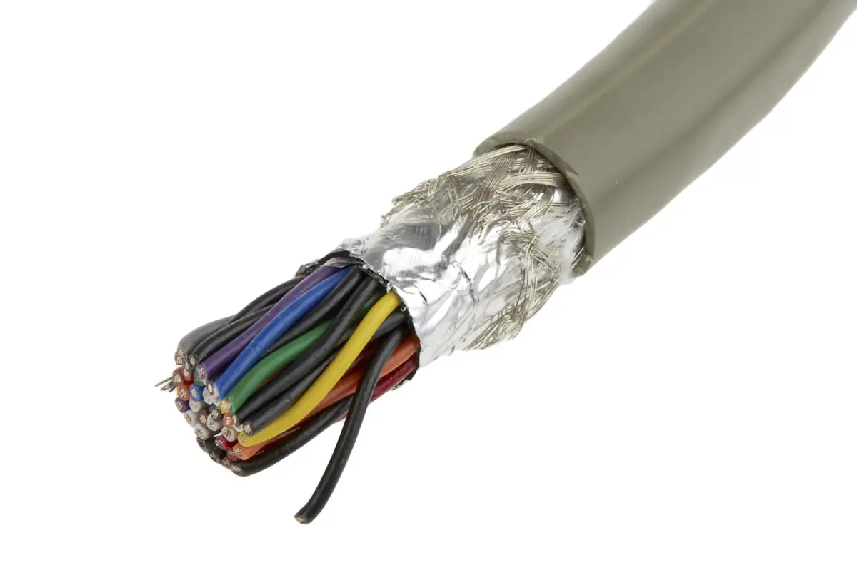 Produktfoto 1 von Alpha Wire Pro-Tekt Datenkabel, 19-paarig 0.23 mm² 50 m Ø 11.58 mm Polyvinylchlorid isoliert Grau