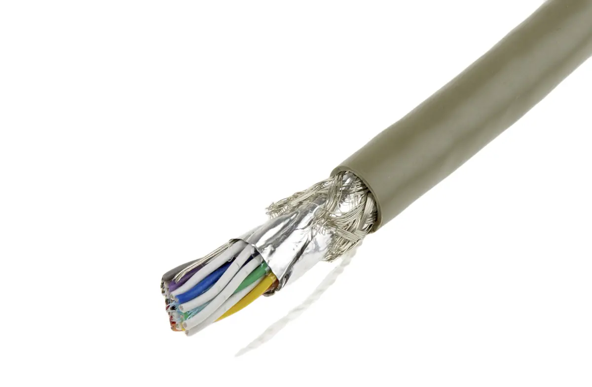 Produktfoto 1 von Alpha Wire Pro-Tekt Datenkabel, 11-paarig 0.23 mm² 50 m Ø 9.75 mm Polyvinylchlorid isoliert Grau