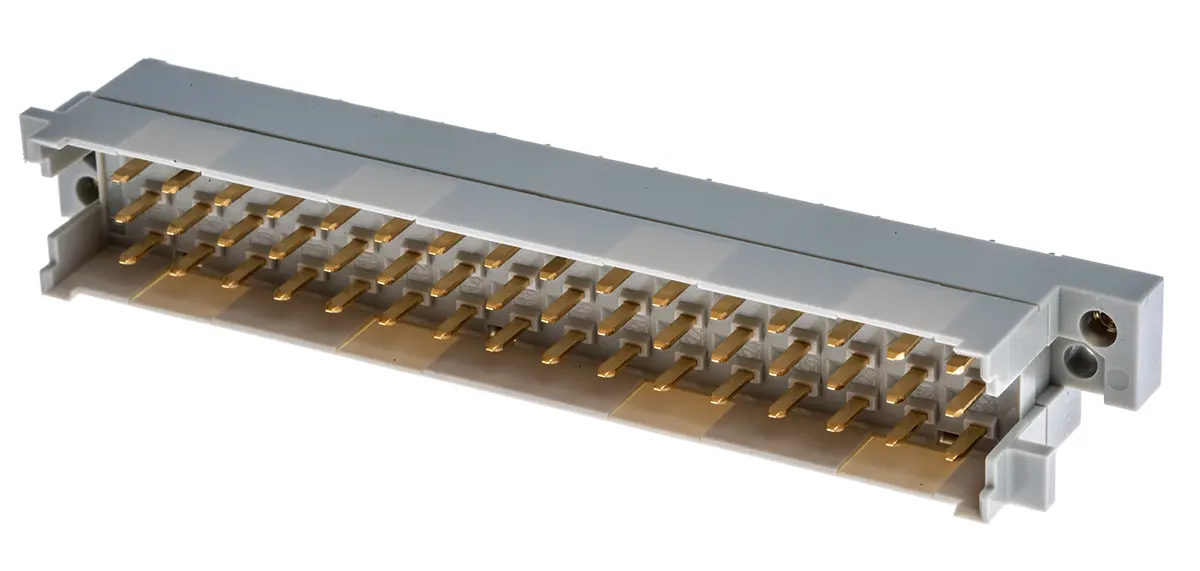 Produktfoto 1 von HARTING 09 06 Klasse C1 DIN 41612 Stecker Gerade, 48-polig / 3-reihig, Raster 5.08 mm Raster Stecker