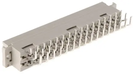 Produktfoto 1 von HARTING 09 06 Klasse C2 DIN 41612 Stecker gewinkelt, 48-polig / 3-reihig, Raster 5.08 mm Raster Buchse
