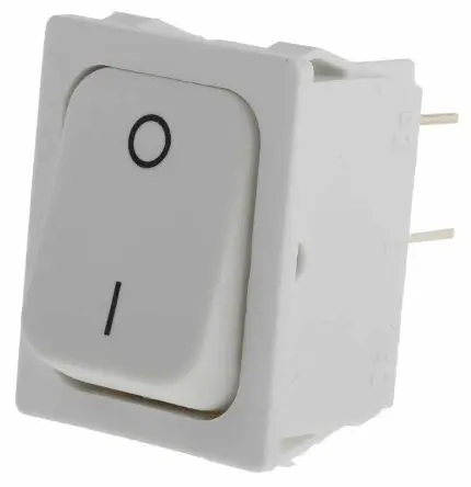 Produktfoto 1 von Marquardt Panel Wippschalter DPST Ein-Neutral-Aus Ein-Aus, 20A, IP40