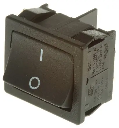 Produktfoto 1 von Marquardt Panel Wippschalter DPST Ein-Neutral-Ein Ein-Aus, 12A, IP40
