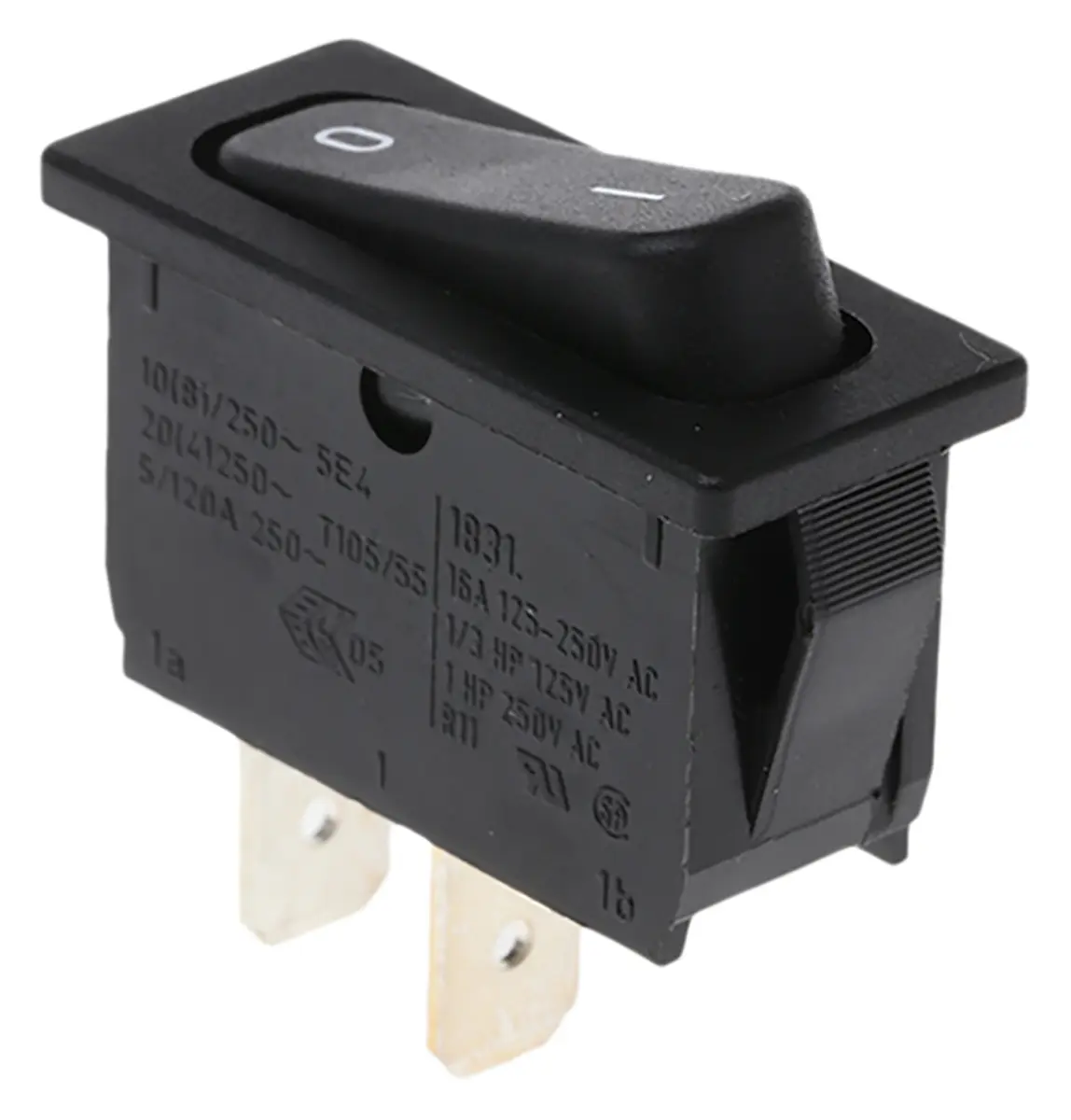 Produktfoto 1 von Marquardt Panel Kippschalter SPST Ein-Neutral-Ein Ein-Aus, 20 A, IP40