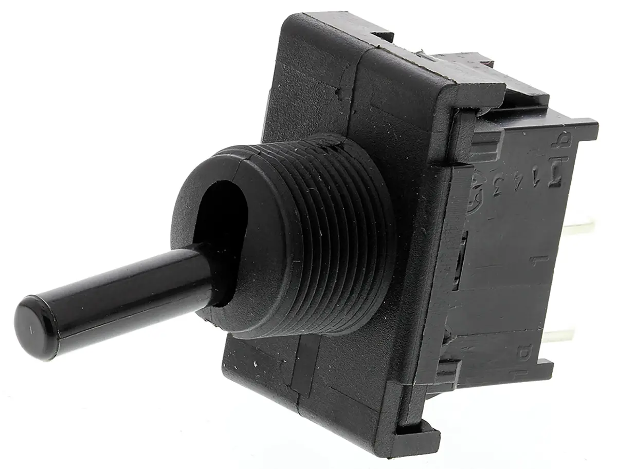 Produktfoto 1 von Marquardt Panel Kippschalter SPST, Ein-Aus, 12 V dc, 250 V ac, 6A, IP40, Stecker