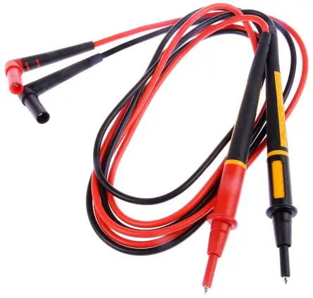 Produktfoto 1 von Fluke Multimeter-Messleitungen mit Ummantelt, Testleitung Set CAT III, CAT IV 10A