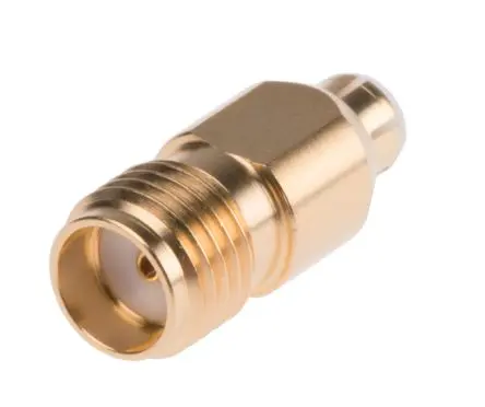 Produktfoto 1 von Huber+Suhner HF Adapter, 50 Ω, Gerade, 6GHz Stecker Buchse, Koaxial Nennspannung