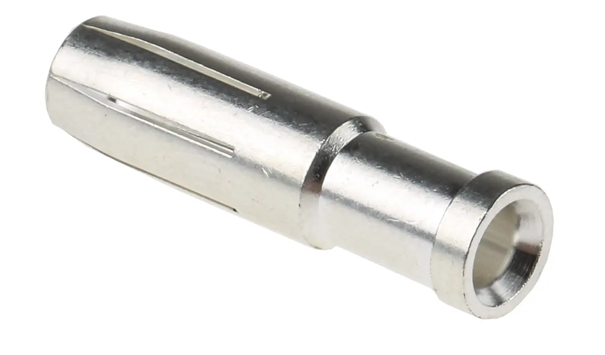 Produktfoto 1 von HARTING Han C Kontakt für robusten Stromversorgungsstecker Buchse 40A Crimpkontakt 6 mm² 6 mm²