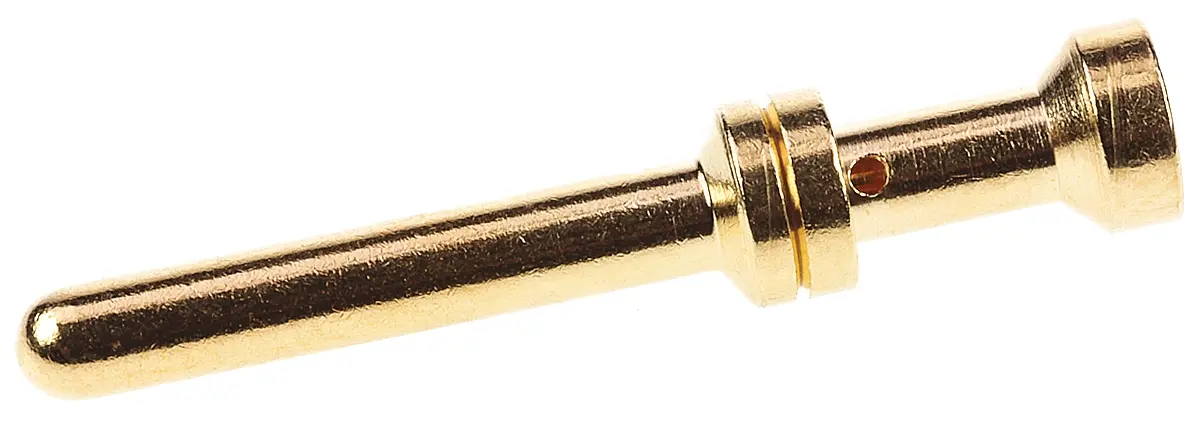 Produktfoto 1 von HARTING Han Contacts Kontakt für robusten Stromversorgungsstecker Stecker 16A Crimpkontakt 1 mm² 1 mm²