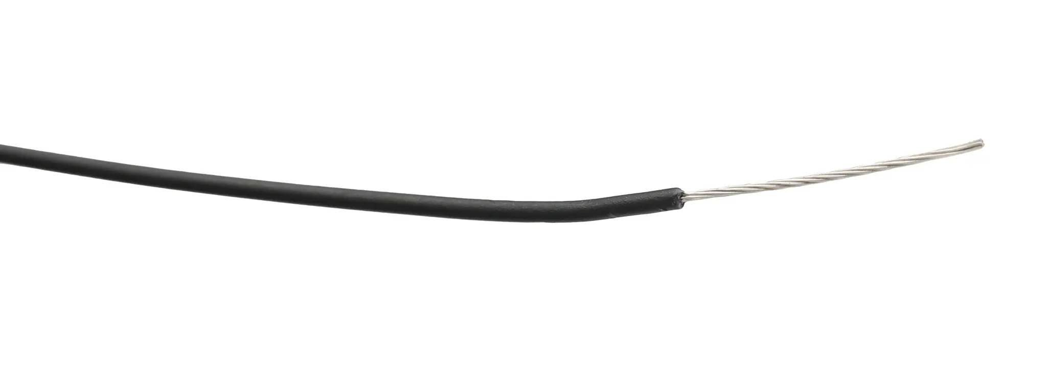 Produktfoto 1 von Alpha Wire Ecogen Ecowire Schaltdraht 0.08 mm², 28 AWG 305 m Schwarz Ø 0.86 mm 7 Litzen Modifizierter Polyphenylen-Ether