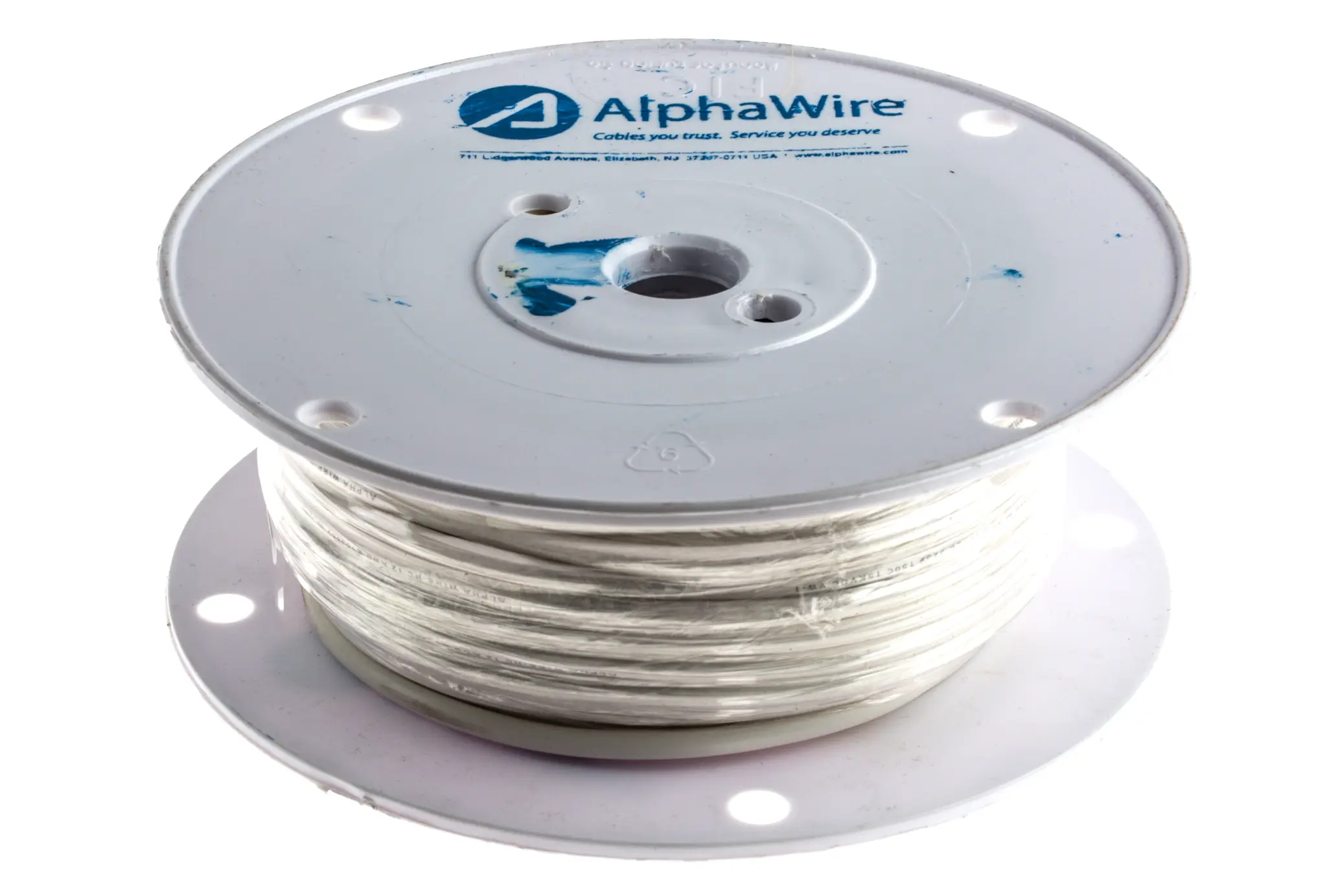 Produktfoto 1 von Alpha Wire Hookup Wire Silicone Schaltdraht 3.3 mm², 12 AWG 30 m Schwarz, Rot, Weiß Ø 4.65 mm 65 Litzen Silikongummi