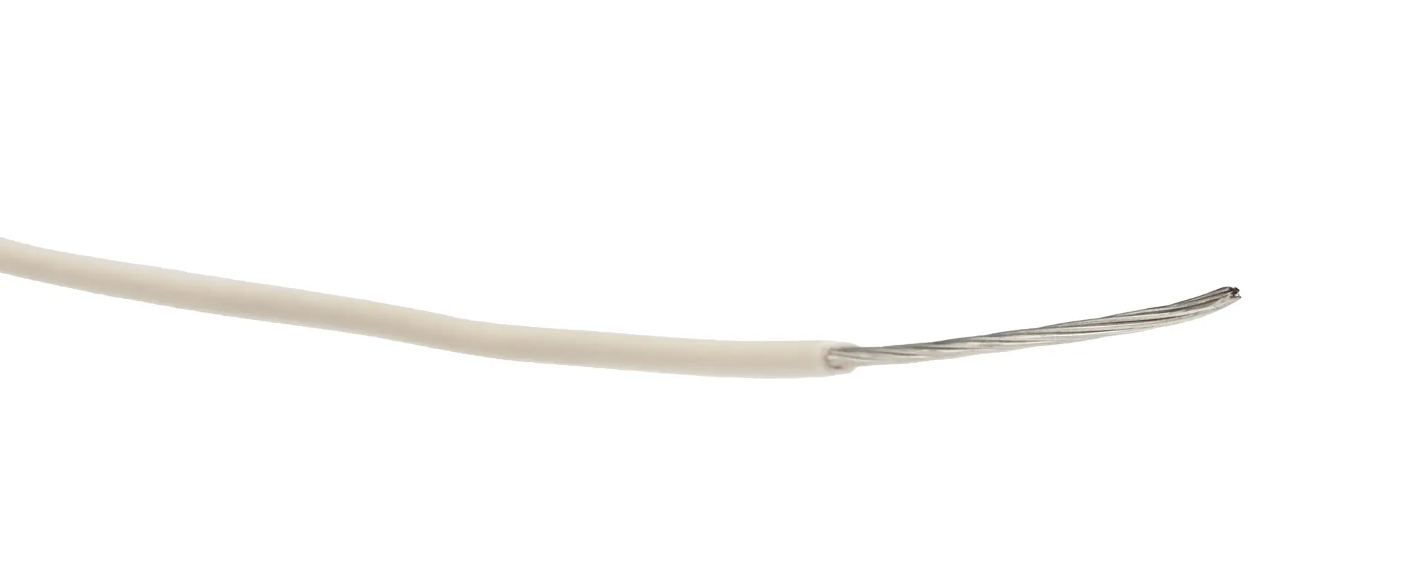Produktfoto 1 von Alpha Wire Ecogen Ecowire Schaltdraht 0.2 mm², 24 AWG 305 m Weiß Ø 1.09 mm 7 Litzen Modifizierter Polyphenylen-Ether
