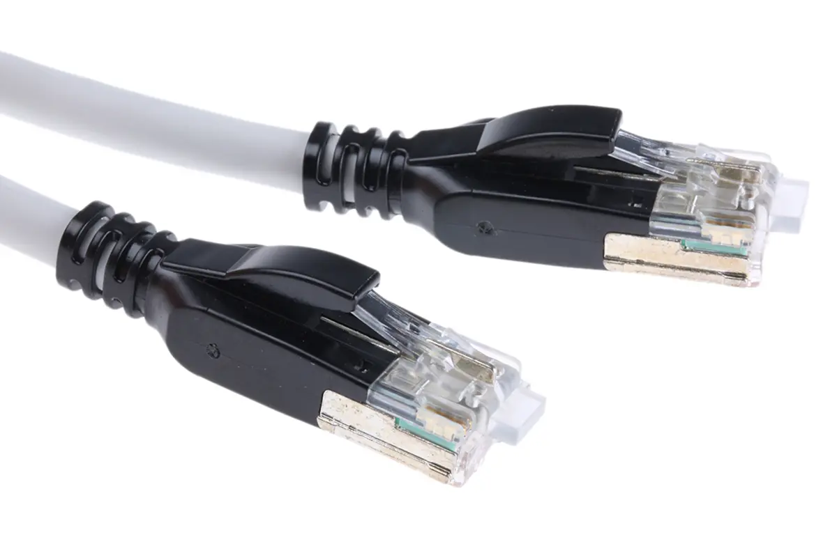 Produktfoto 1 von Bel-Stewart ARJ45 Cat7 Ethernet-Kabel, 3 m, Grau Abgeschirmt Geschirmt, Polyvinylchlorid