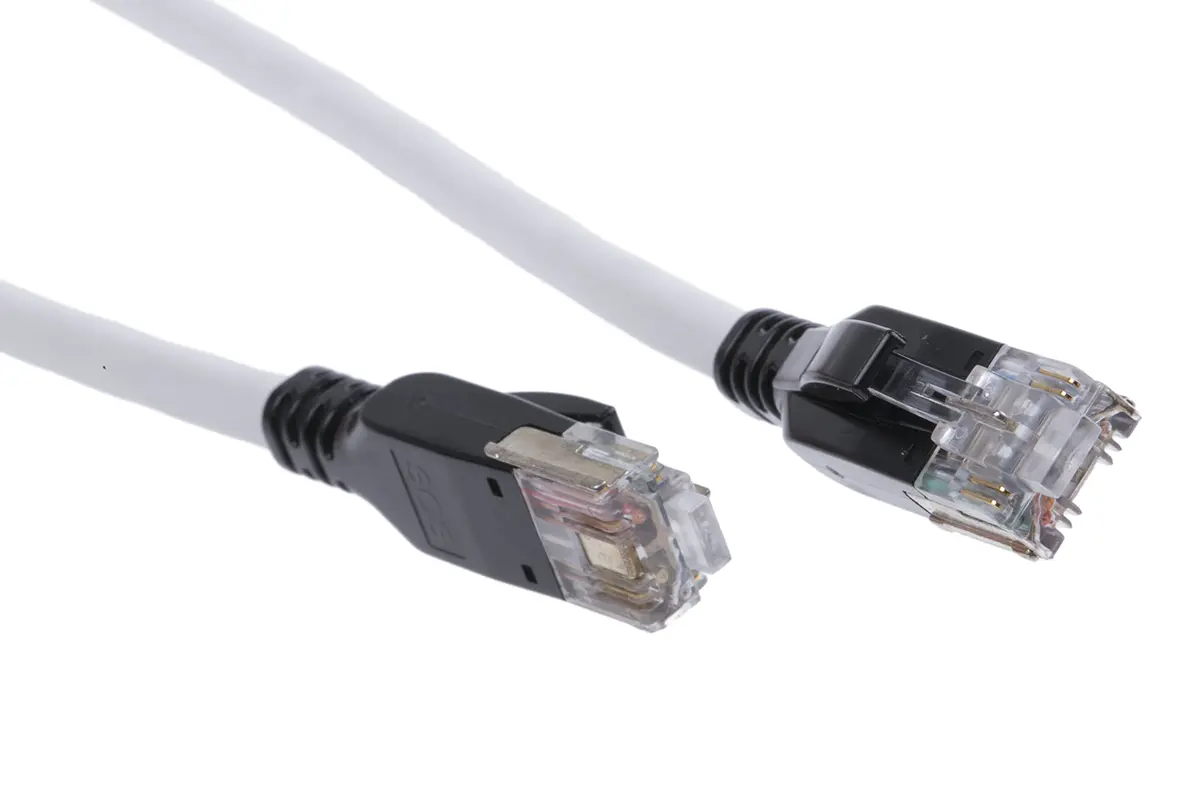 Produktfoto 1 von Bel-Stewart Cat7 Ethernet-Kabel, 5 m, Grau Abgeschirmt, Polyvinylchlorid