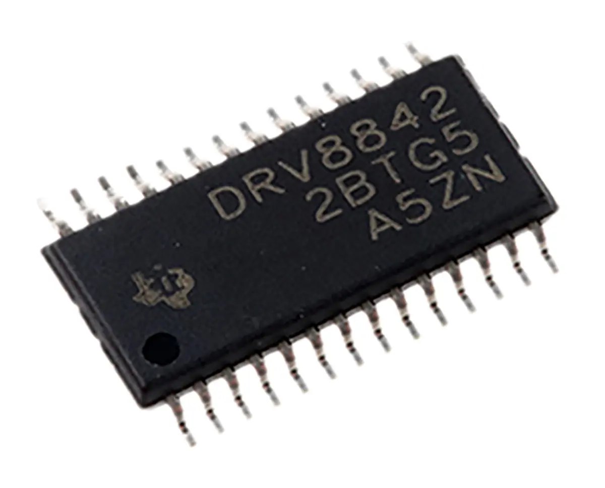 Produktfoto 1 von Texas Instruments Motortreiber-IC Halbbrücke 45 V, 3.5 A, 50 kHz, HTSSOP, 28-Pin, 45 V, Gleichstrommotor