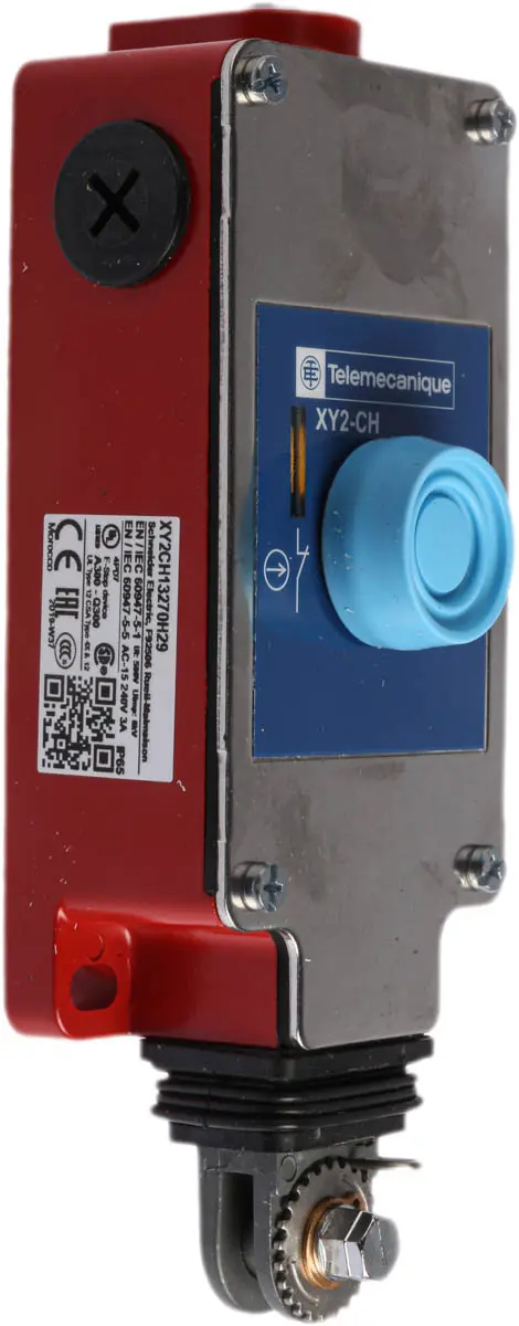 Produktfoto 1 von Telemecanique Sensors XY2-CH Seilzugschalter 2 Öffner 15m Gerade IP 65 2-polig-polig Preventa