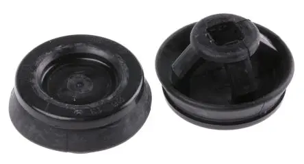 Produktfoto 1 von WISKA CLIXX Kabeltülle 0.8 mm min. 6 mm, Typ Kabeltülle bis Ø 13 mm Loch ø 20 mm Polypropylen, Thermoplast Schwarz -40