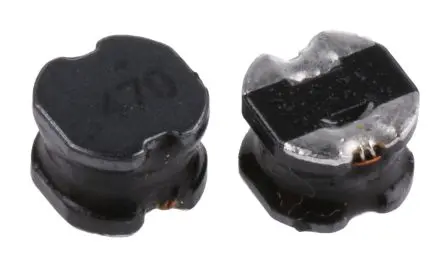 Produktfoto 1 von Bourns SRN6045 Drosselspule mit Abschirmung, 47 μH 1.3 A mit Ferrit-Kern, 6045 Gehäuse ±20 % Drahtgewickelt 6 mm, 7 MHz
